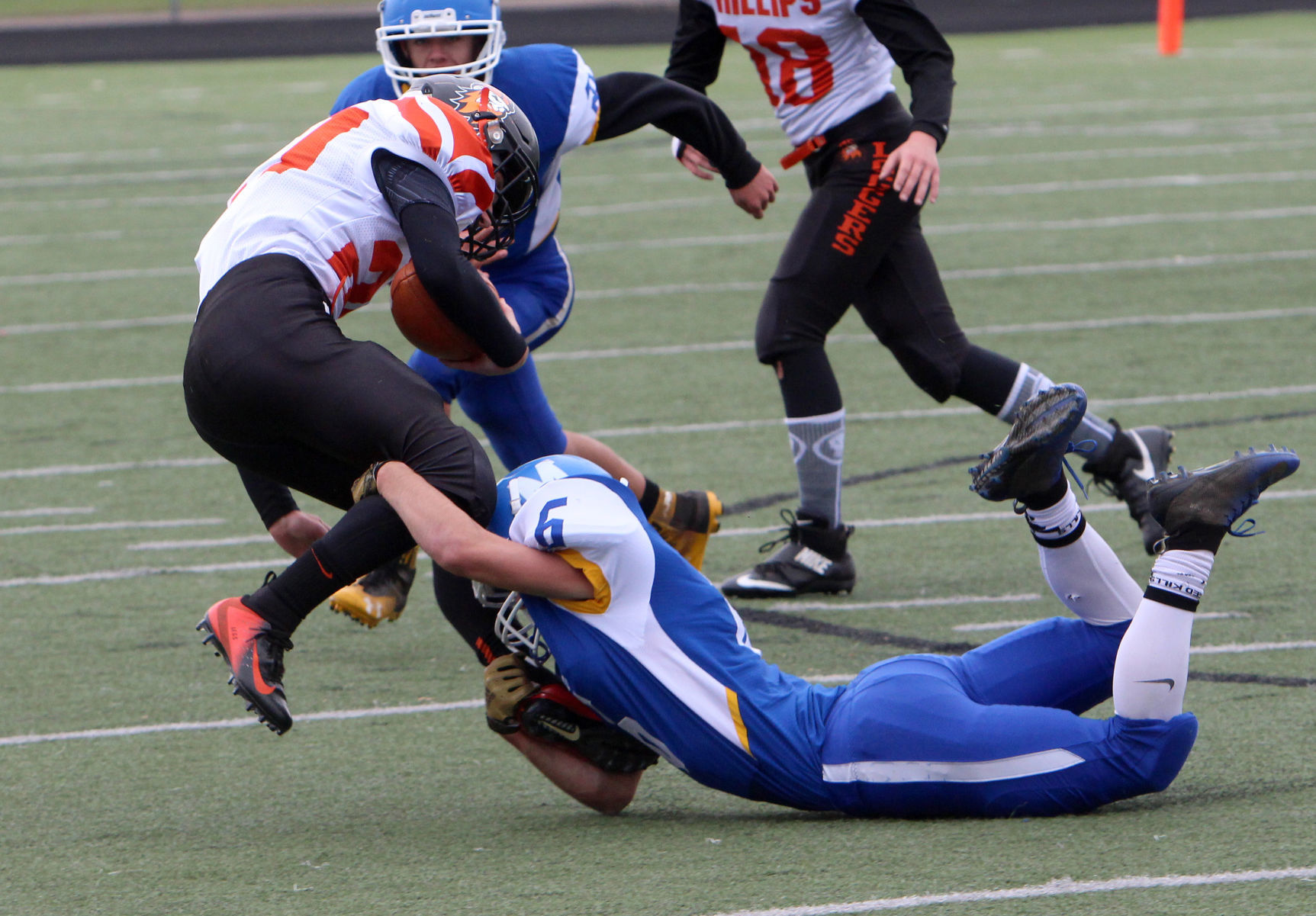 Phillips at McDonell football 9-29-18